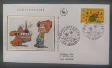 Enveloppe Premier 1er jour Timbre Anniversaire N° 3480 Oblitéré Sévrier 2002