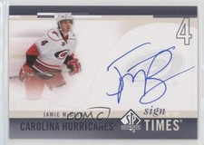 2010-11 SP Authentic Sign of the Times Jamie McBain #SOT-JM Auto 07qr