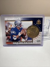 1997 Pinnacle Mint Collection Rick Mirer #11 W Coin!