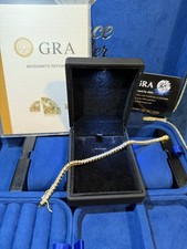 3mm D Color Moissanite Tennis Chain Bracelet Women 925 Sterling Silver