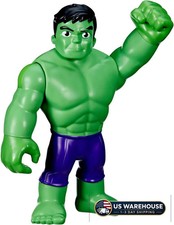 Spidey and His Amazing Friends Marvel Supersized Hulk 9-inch Action Figure,Presc
