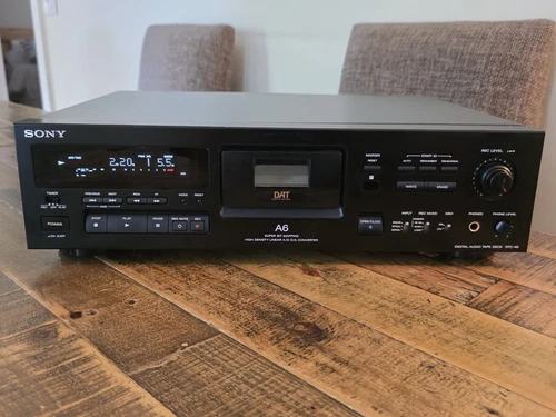 Sony DTC-A6 Digital Audio Tape DAT Player Recorder Machine - Tested and Working!