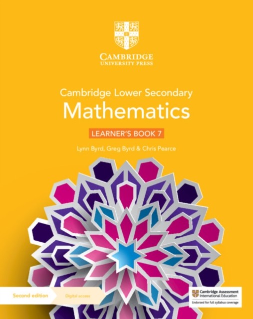 Cambridge Lower Secondary Mathematics Learner's Book 7 With Digital Access (1 Year) Lynn Byrd - Image 2