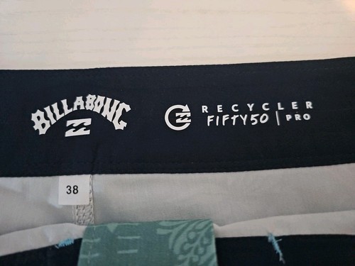 Billabong Pro Performance Boardshorts Pro Stretch Quick Dry PFC-Free Sz 38 - Picture 5 of 5