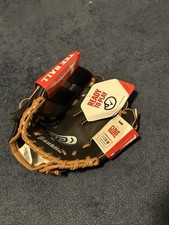 Franklin Sports Ready To Play 8.5" Tee Ball Glove Black Right Hand Throw NWT