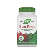 10/29 Nature's Way Beet Root Capsules, Supports Antioxidant Pathways , Helps Neu