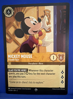 Mickey Mouse - Friendly Face 13/204 Rise of the Floodborn Regular