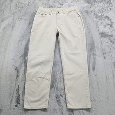 Vintage Riders Jeans Womens 12P Beige Mid Ris...