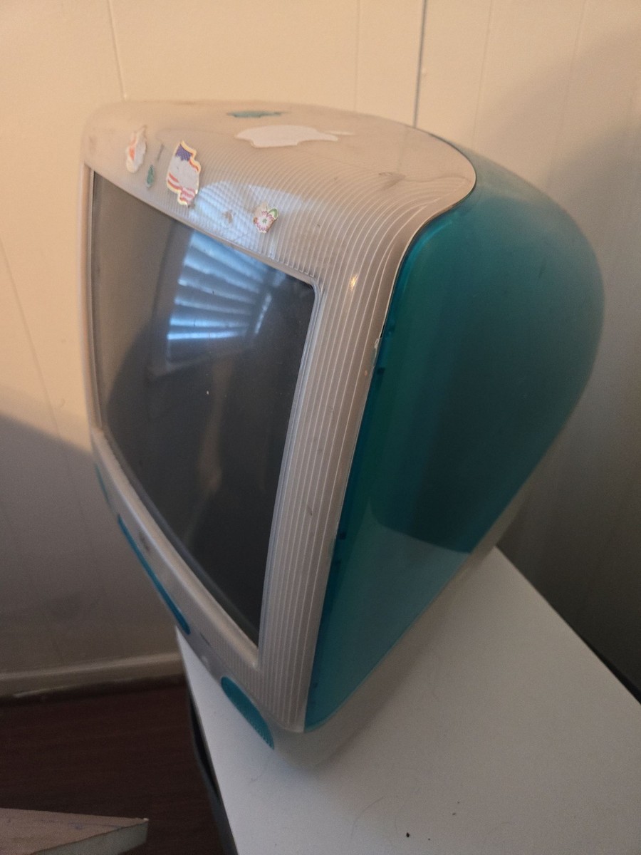 Apple iMac G3 M4984 Bondi Blue Teal Computer | eBay