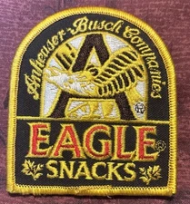 New Anheuser-Busch Companies Eagle Snacks Embroidered Patch