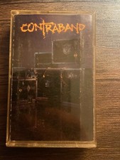 Contraband - Contraband European 1991 Cassette Impact America Records TCEMC 3594