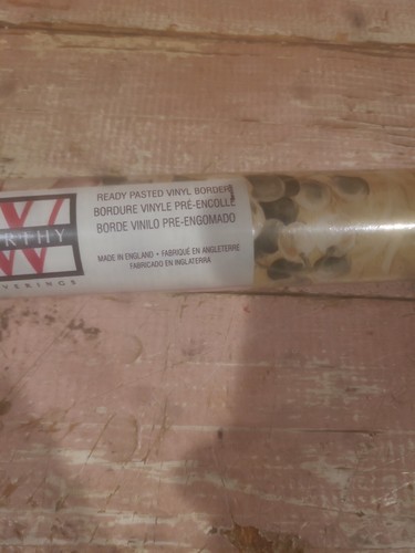 Lot Of 7 Vintage Sunworthy Wallcoverings Ready Pasted Vinly Border - Picture 6 of 17