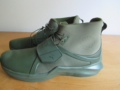 puma rihanna hombre olive
