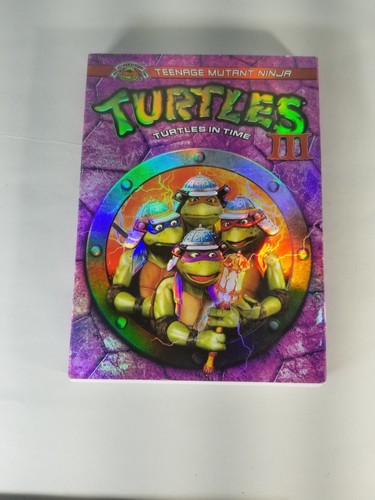 Teenage Mutant Ninja Turtles Turtles in Time III DVD With Sleeve - Picture 1 of 4