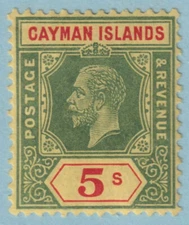 CAYMAN ISLANDS 43  MINT HINGED OG * NO FAULTS VERY FINE! - ZIQ