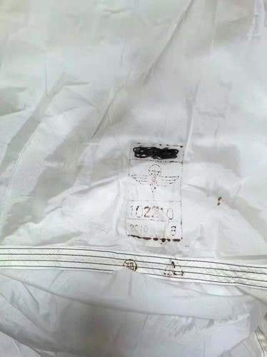 Military White Round Diameter 8m /26Ft Parachute Canopy No Parachute Line - Afbeelding 3 van 8