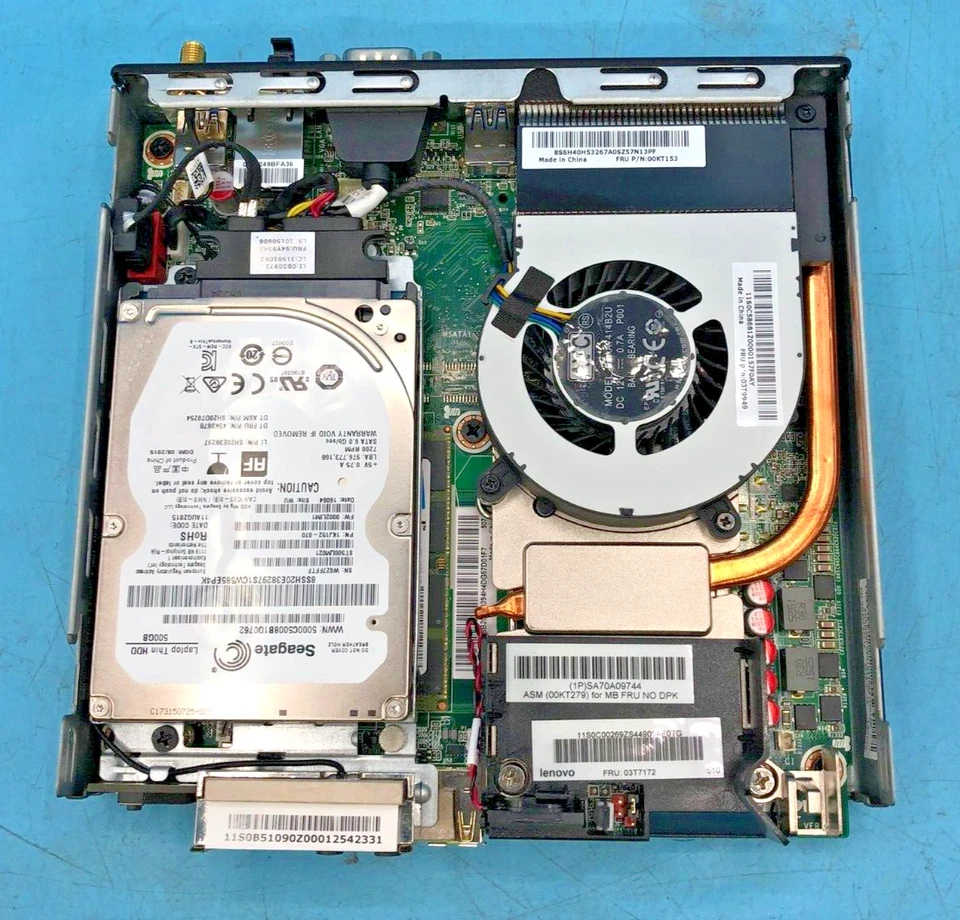 Lenovo ThinkCentre M93p Tiny - i7-4765T 2.00GHz - 16GB RAM - 500GB HDD - WIN - Image 3 of 4