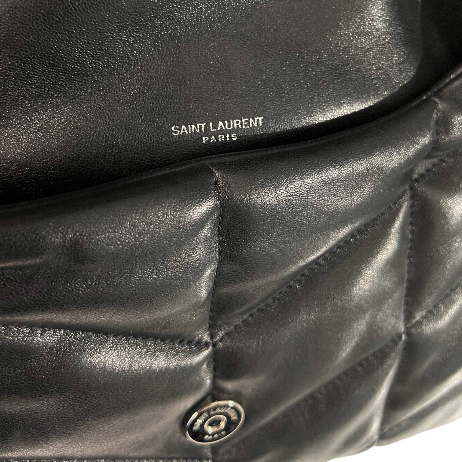 Yves Saint Laurent Quilted Lambskin Small Loulou … - image 21