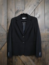 Calvin Klein Women  s Black Blazer, Size 10