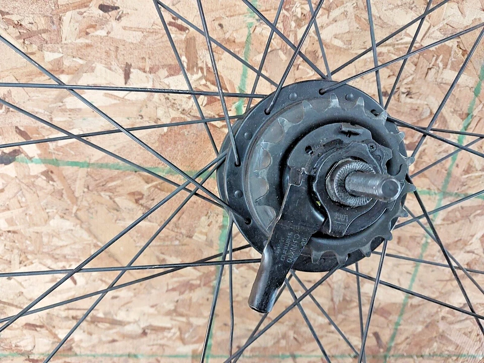 Shimano Rear 700c Cruiser Rear Wheel 32S SG-C3001-7D 7S Internal Hub USA Shipper - Image 3 of 4