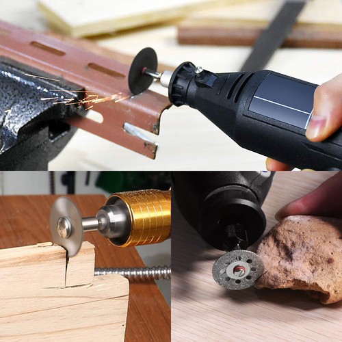 30Pcs Cutting Wheel Set Drill for Dremel Rotary Tool Accessories w/ 1/8" Mandrel - Picture 8 of 8