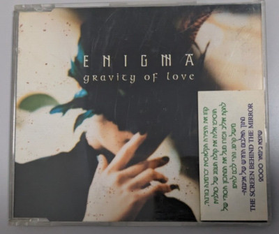 ENIGMA gravity of love ISRAELI PROMO   single   CD 