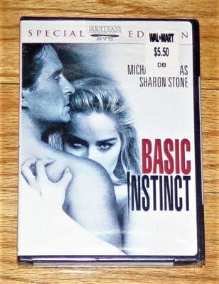 Basic Instinct (DVD, 2003 Special Edition Rated R) Sharon Stone Mike Douglas NEW