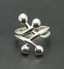 Stylish Sterling Silver Women's Ring Genuine Stamped Solid 925 Handmade Empress