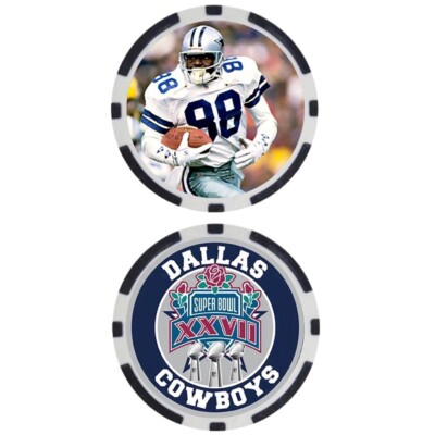 MICHAEL IRVIN - COWBOYS SUPER BOWL XXVII - POKER CHIP