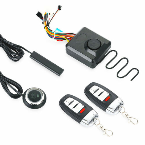 One Key Start Ignition Engine Car Starter Push Button Remote Alarm Safety System - Picture 1 of 13