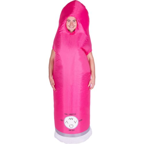 Adult Funny Inflatable Vibrator Dildo Fancy Dress Costume Outfit Suit Stag Hen - Zdjęcie 1 z 6