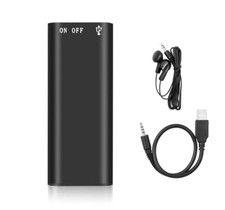 Hidden Audio Voice Recorder Listening Device 96 Hours 8GB Bug Recording Mini New