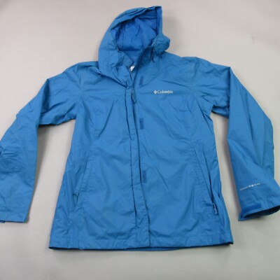 Columbia Womens Jacket Small Full Zip Long Sleeve Outdoors Zip Hood Casual