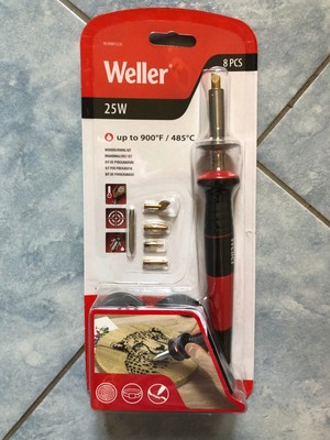Weller Pyrograph 25W mit 8 Zubehörteilen WLIWBK1523C ohne Lötkolben