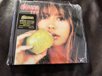 Saxon INNOCENCE IS NO EXCUSE CD und OVP Neuauflage   Folie gerissen