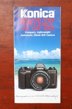 KONICA TC-X 35MM CAMERA SALES BROCHURE/130568