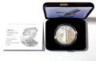 2024-W $1 American Eagle Uncirculated  1oz 99.9% Silver in Collectors Case w/COA