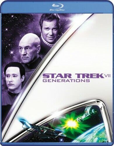 NEW Bluray ~ Star Trek VII - Generations - STNG William Shatner Patrick Stewart - Picture 1 of 1