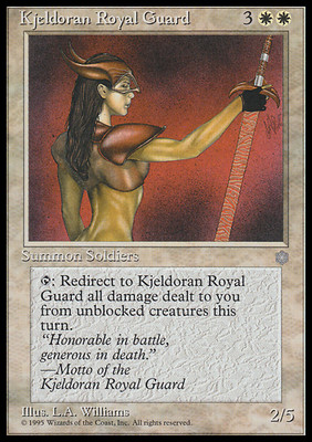 MTG KJELDORAN ROYAL GUARD ROYAL GUARD OF KJELDOR