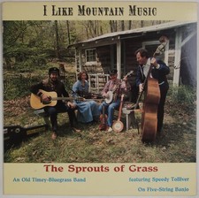 THE SPROUTS OF GRASS: I Like Mountain Music US Red Bird Bluegrass LP Vinyl