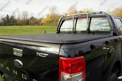 Soft Tonneau Load Bed Cover For Ford Ranger Super Cab With Ladder Rack 2012 Ebay