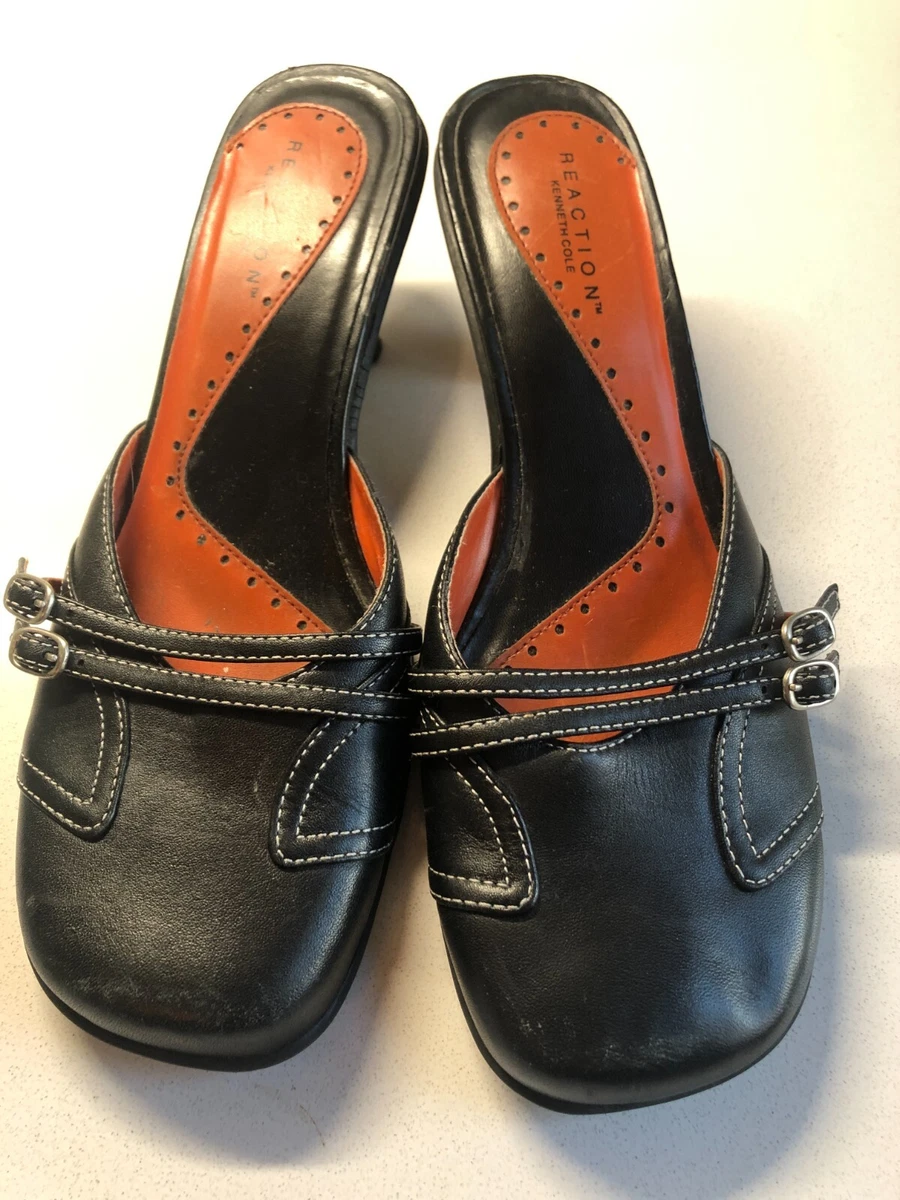 Kenneth Cole Women s Mary Jane Shoes Size 6.5 Small Kitten Heel
