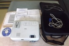 NEC VT46 LCD Projector Portable 4:3 SVGA HD 1080i w/Remote, Bag, BUNDLE  Mint 