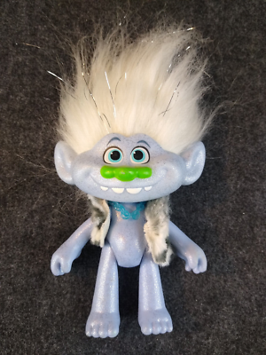 DreamWorks Trolls World Tour Guy Diamond Glittery Troll Doll Dream Works 