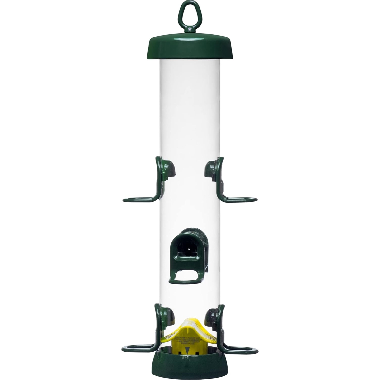 Brome Tube Solution 200 Wild Bird Feeder, 3.4 lb Capacity, C