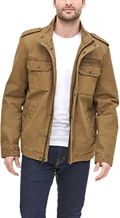 Levi's Men's Big \u0026 Tall Washed Cotton 