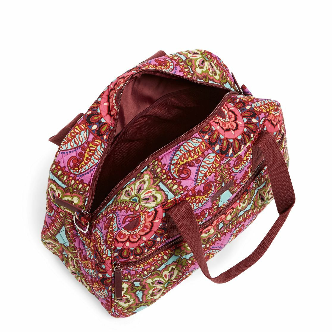 Vera Bradley Sport Gym Travel Bag Trolley Sleeve Resort Medallion NWT