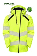 Pulsar® Life Sustainable Recycled Fabric Yellow Women's Waterproof Shell Jacket