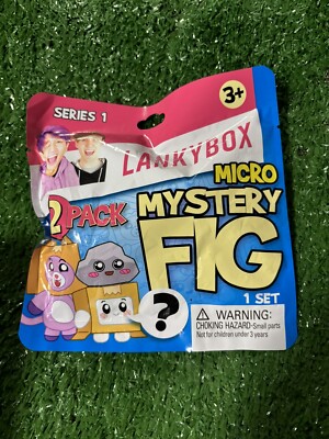 LankyBox Micro Mystery Blind Fig Series 1 - 2 pack (1 set) MUST HAVE 