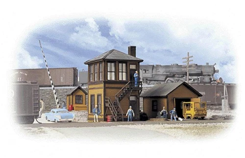 NEW Walthers HO Scale Trackside Structures Set Kit 933-3530